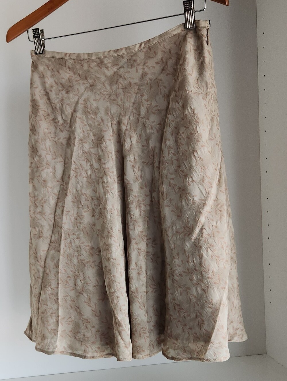 Country Road Beige Floral Circle Skirt